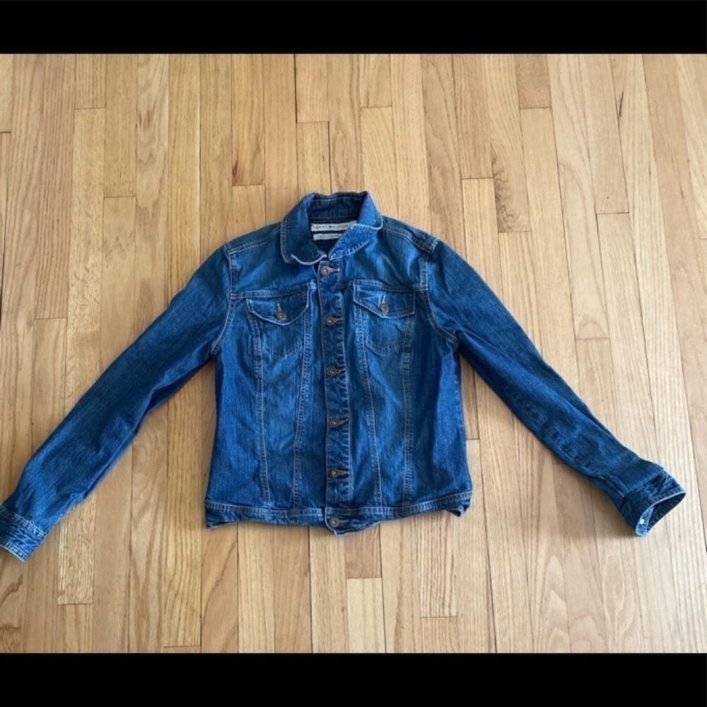 TOMMY HILFIGER WOMENS JEAN JACKET SIZE M MINT!!!